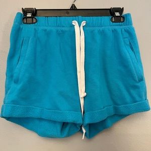 BLUE Victoria secret PINK comfy shorts, size medium will offer deal for both